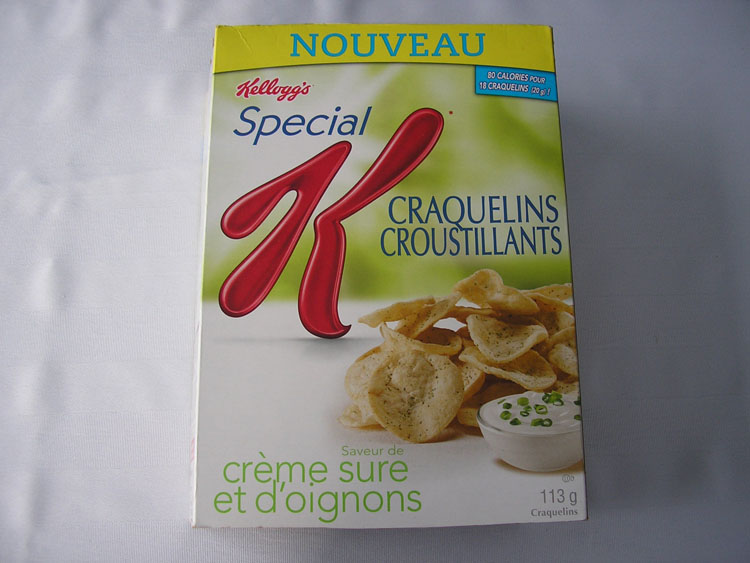 Special K cracker chips - Sour cream